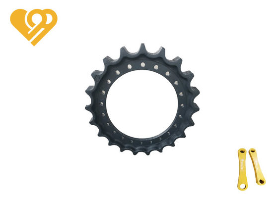Track Drive Sprocket For Mini Excavator D60 Steel Sprocket Segment Wheel For Mm45