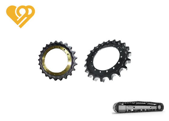 Heat Treated Track Drive Sprocket for Doosan DX420 Excavator