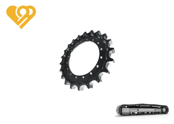 Heat Treated Track Drive Sprocket for Doosan DX420 Excavator
