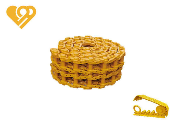 KOMATSU PC20 Track Chain Assembly with Mid-Frequency Heat-Treatment Technology Self-Lubricated System and Precision Assembly Dimensions