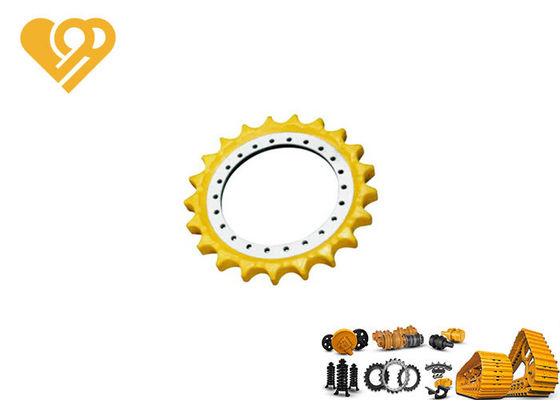VOLVO EC460 Bulldozer Track Drive Sprocket with 4-10 mm HRC Depth G33MnCrMo5 Material and Flexible Payment Terms