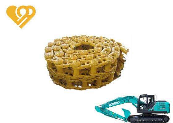 Heavy-Duty Wear-Resistant Heat-Treated 12 Months Warranty - Kobelco SK250 51-Track Link Track Chain 