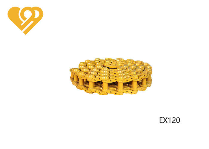 EX120 HITACHI Crawler Track Chain Assy Smooth Finish Corrosion Resistance