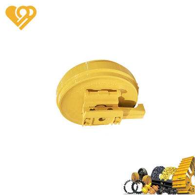 Chất lượng CAT D6D D6H Bulldozer Front Idler Assy & Track Idler Roller - Bộ phận xe dưới thép đúc xử lý nhiệt nhà máy