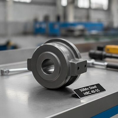 Chất lượng Con lăn đáy bánh xích bằng thép 50Mn HRC 40-55 thay thế OEM cho phụ tùng gầm xe xúc lật CAT 320 330 nhà máy
