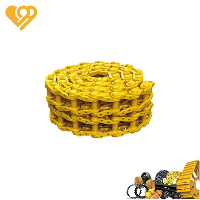Chất lượng D4H D5H Bulldozer Compact Track Chain Link 35MnBH Thép HRC 40-55 Độ cứng 190mm Pitch Forged Dry Link nhà máy