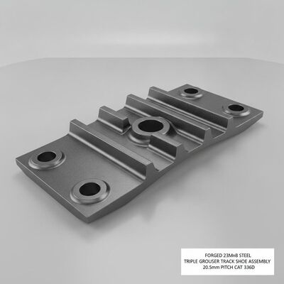 Chất lượng Cụm Bánh Xích Ba Rãnh Thép 23MnB Rèn Với Bước Rãnh 202.5mm Cho Máy Đào Caterpillar 336D nhà máy